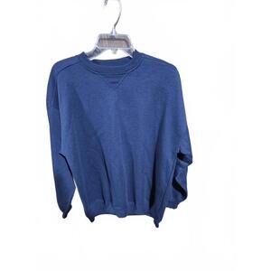 Jennifer Moore Navy Blue Sweatshirt Women's Size Large